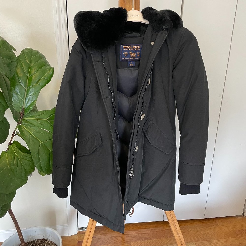 Woolrich Arctic Parka, Size S, Black